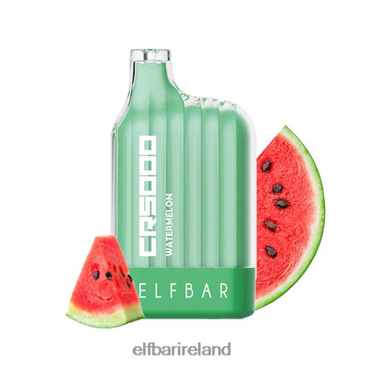 CR5000 Disposable Vape 5000 Puffs Watermelon ELFBAR 0080XP27