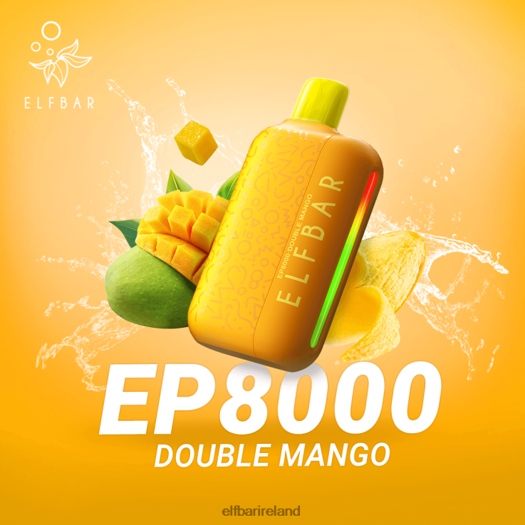 Disposable Vape New EP8000 Puffs Double Mango ELFBAR 0080XP68