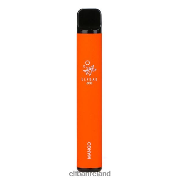 ELFBAR 600 Disposable Vape - 20mg 6VTRB51 Mango