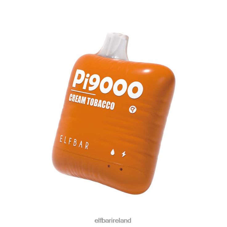 Pi9000 Disposable Vape 9000 Puffs Cream Tobacco ELFBAR 0080XP105
