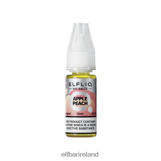 ELFBAR ELFLIQ Apple Peach Nic Salts - 10ml-10 mg/ml 6VTRB219