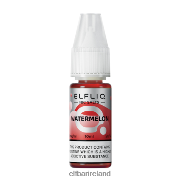 ELFBAR ELFLIQ Watermelon Nic Salts - 10ml-20 mg/ml 6VTRB205