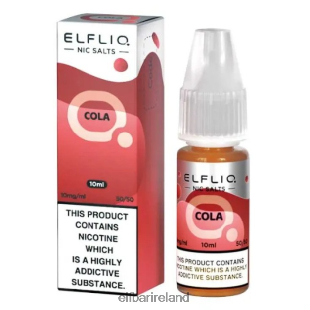 ELFBAR ElfLiq Nic Salts - Cola - 10ml-10 mg/ml 6VTRB194
