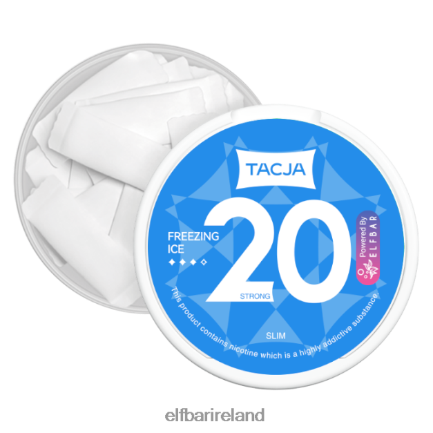 ELFBAR TACJA Nicotine Pouch - Freezing Ice - 1PK-20mg/g 6VTRB230