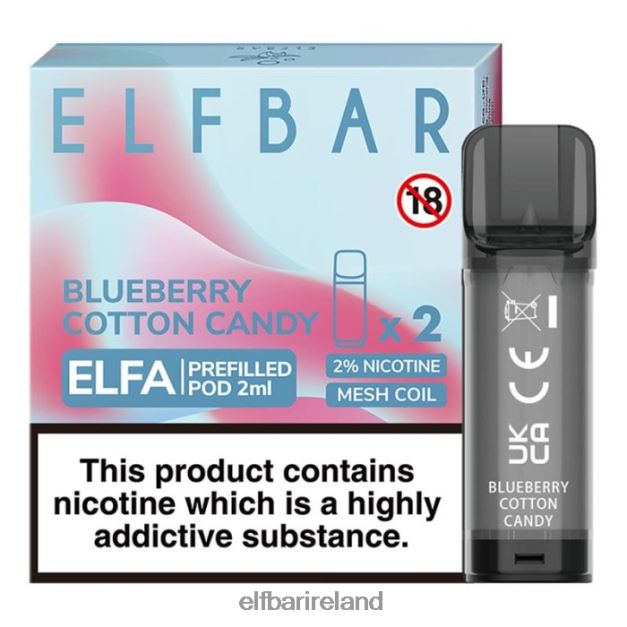 ELFBAR Elfa Pre-Filled Pod - 2ml - 20mg (2 Pack) 6VTRB113 Cherry Cola