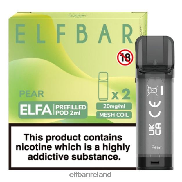 ELFBAR Elfa Pre-Filled Pod - 2ml - 20mg (2 Pack) 6VTRB123 Pear